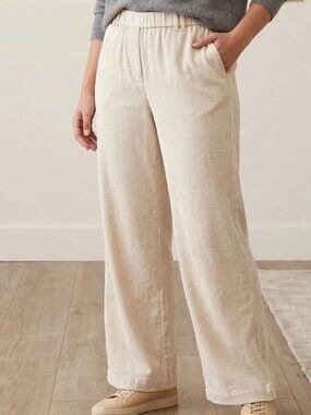 J. JILL corduroy champagne wide leg pants (M)